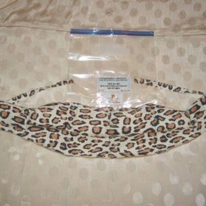 Back Wrap Microwavable Handmade Cheetah Print NWOT